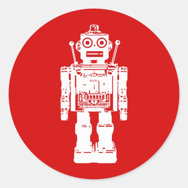 Adesivo Robot Sticker (Frente)