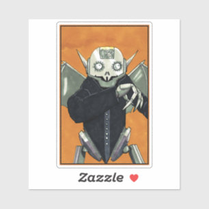 Adesivo Robot Vampire Dracula