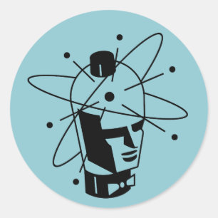 Adesivo Robotron Vacuum Tubes Sticker