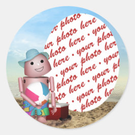 Adesivo Robox9 Esqueceu o Protetor Solar!