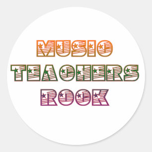 ADESIVO ROCHA DOS PROFESSORES DE MÚSICA