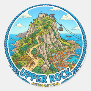 Adesivo Rocha Superior de Gibraltar