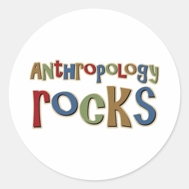 Adesivo Rochas da Antrropologia (Frente)