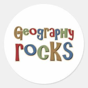 Adesivo Rochas da geografia