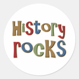 Adesivo Rochas da história