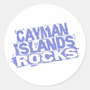 Adesivo Rochas de Cayman Islands