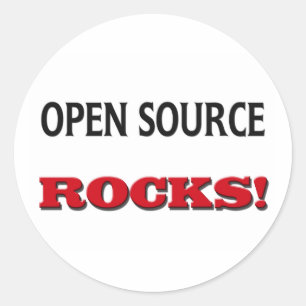 Adesivo Rochas de Open Source
