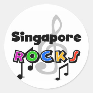 Adesivo Rochas de Singapore