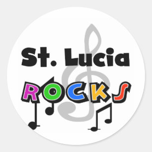 Adesivo Rochas de St Lucia