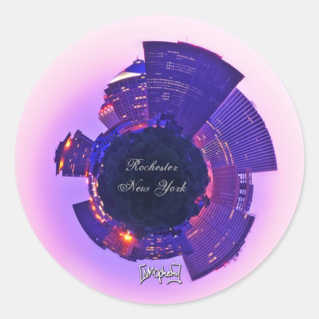 Adesivo Rochester, NY (Frente)