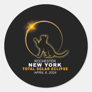 Adesivo Rochester Total Solar Eclipse 2024 abril 04.08.24