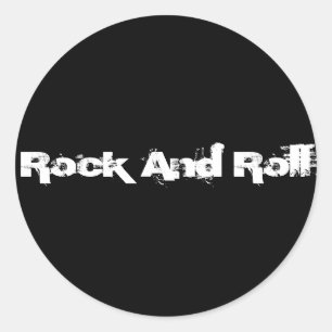 Adesivo Rock and roll