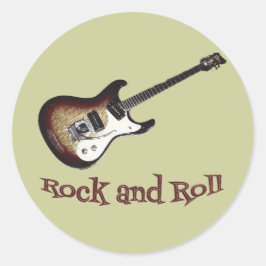 Adesivo Rock and Roll Sticker