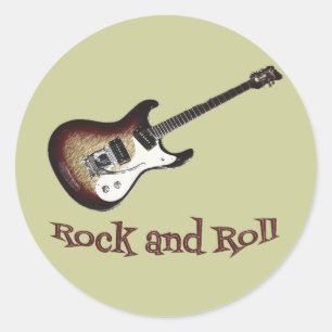 Adesivo Rock and Roll Sticker