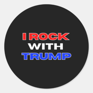 Adesivo Rock Com Trump