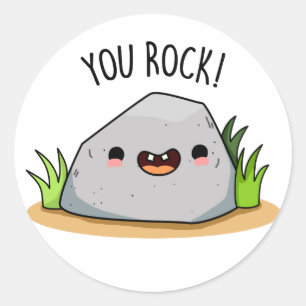 Adesivo Rock Cute Geology Pun