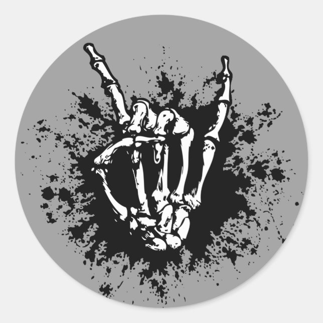 Adesivo Rock in Bone (Frente)
