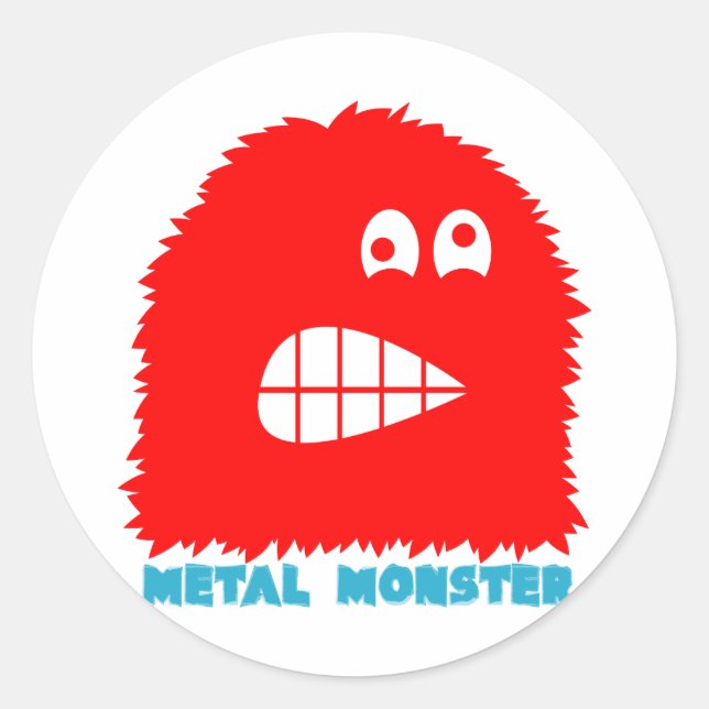 Adesivo Rock=Life 'Metal Monster' Sticker (Frente)