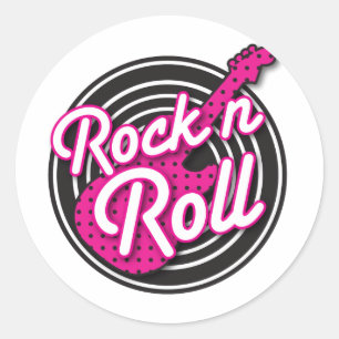 Adesivo Rock N Roll - design