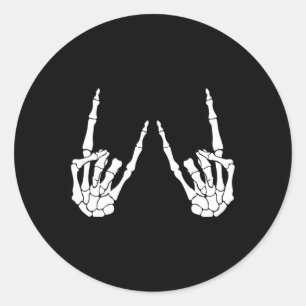 Adesivo Rock On Banda Halloween Costume Rock And Roll Men 