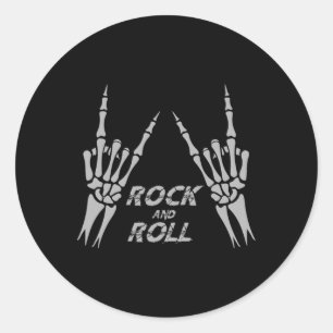 Adesivo Rock On Bynd Camisetas Para Mulheres Rock And Roll