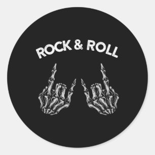 Adesivo Rock On Bynd Camisetas Para Mulheres Rock And Roll