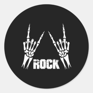 Adesivo Rock On Bynd Camisetas Para Mulheres Rock And Roll