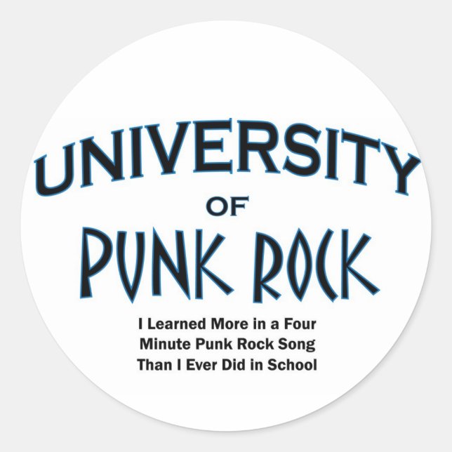 Adesivo rock-punk (Frente)