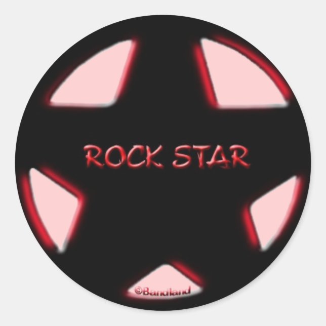 ADESIVO ROCK STAR (Frente)