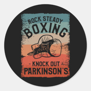 Adesivo Rock Steady Boxing elimina a consciência de Parkin