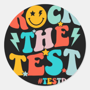 Adesivo Rock The Test Day Motivational Studies Ki