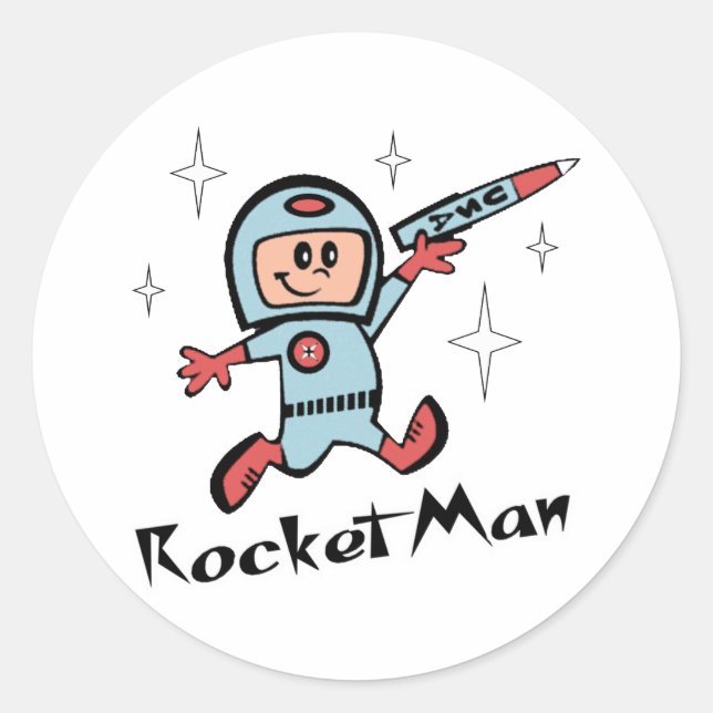Adesivo Rocket Man (Frente)