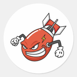 Adesivo Rocket Missile Sticker