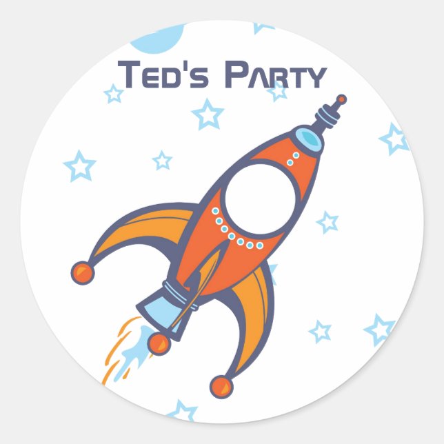 Adesivo Rocket Sticker (Frente)