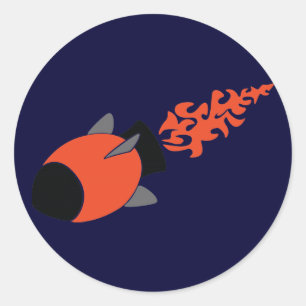 Adesivo Rocket Vermelho