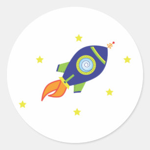 Adesivo Rocketship