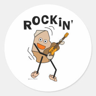 Adesivo Rockin' Guitar