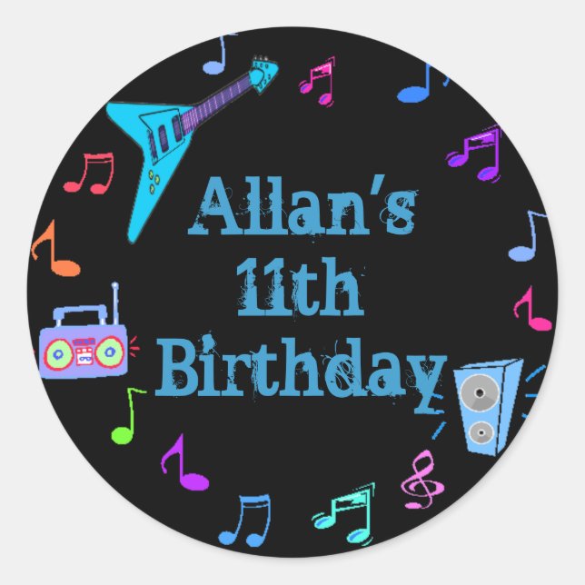 Adesivo Rockin' Sticker (Frente)