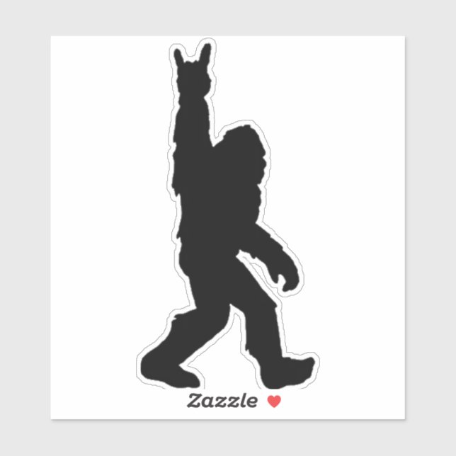 Adesivo Rockin' Yeti (Folha)