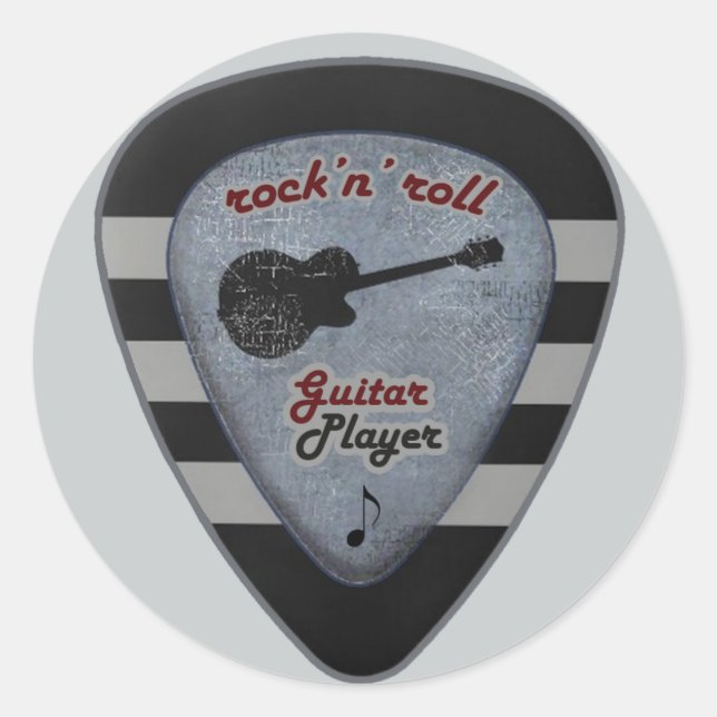 Adesivo rock'n' roll para sempre (Frente)