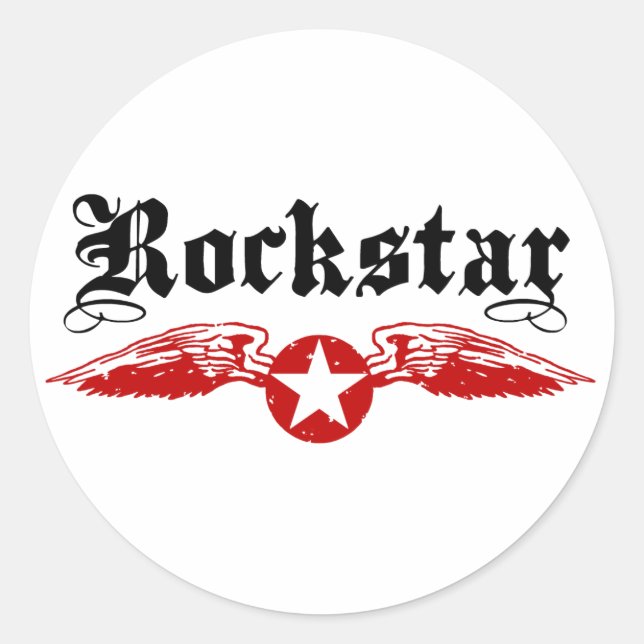 Adesivo Rockstar (Frente)