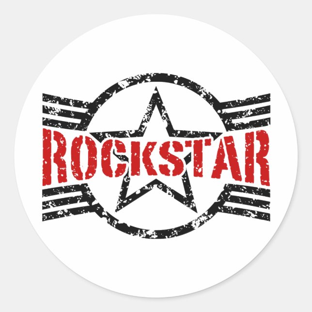 Adesivo Rockstar (Frente)