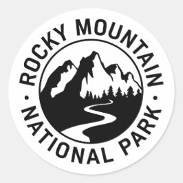 Adesivo Rocky Mountain National Park Emblem
