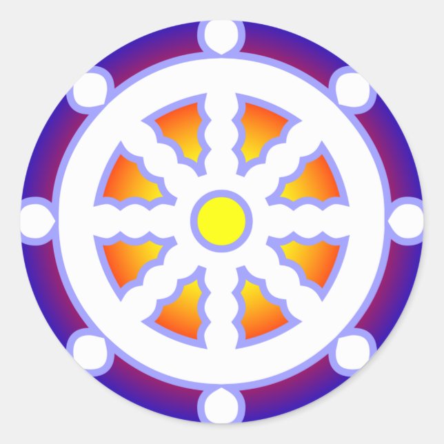 Adesivo Roda de Dharma (Frente)