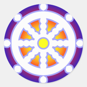 Adesivo Roda de Dharma