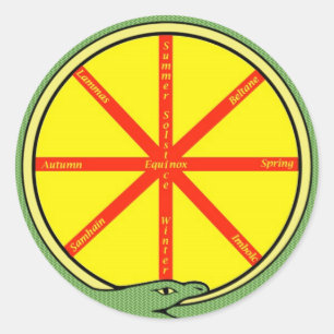 Adesivo Roda de Ouroboros