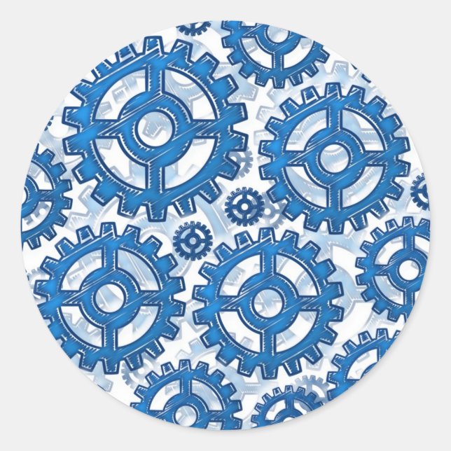 Adesivo Rodas azuis (Frente)