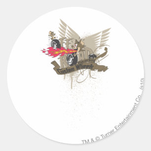 Adesivo Rodas de Tom e de Jerry Custume