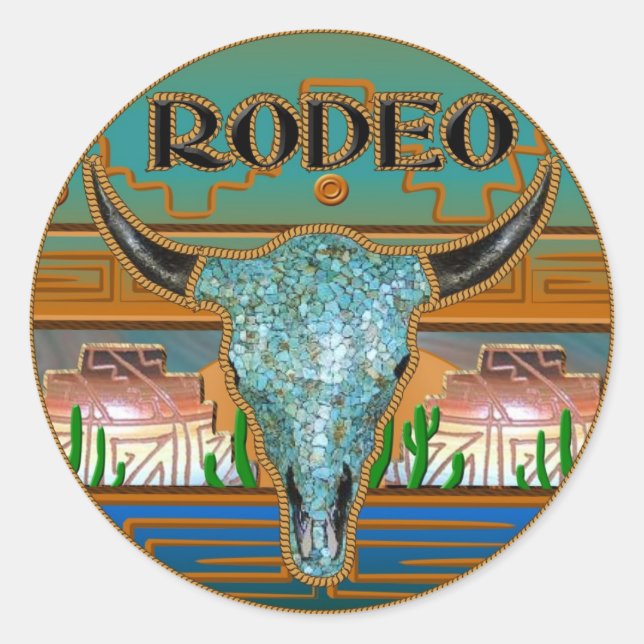 Adesivo Rodeo Concho Stickers (Frente)