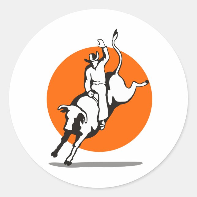 Adesivo Rodeo cowboy pedreiro (Frente)